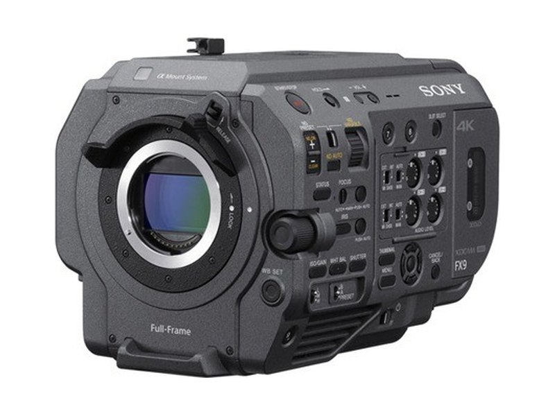 Sony FX9 — camera equipment for hire in Istanbul